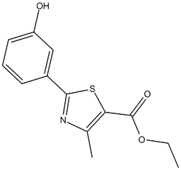 ethyl 2-(3-hydroxyphenyl)-4-methylthiazole-5-Carboxylate