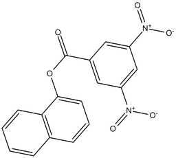 1-Naphthyl 3,5-dinitrobenzoate