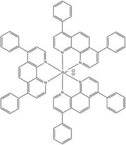 Tris(4,7-diphenyl-1,10-phenanthroline)ruthenium II dichloride complex