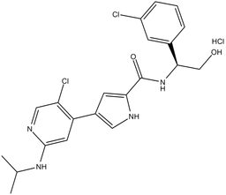 Ulixertinib (hydrochloride)
