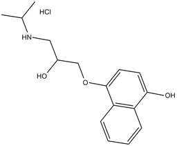 (±)-4-hydroxy Propranolol (hydrochloride)