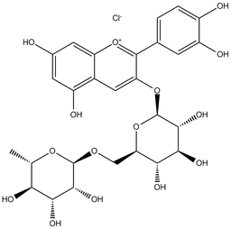 Keracyanin (chloride)