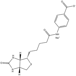 (+)-Biotin 4-Amidobenzoic Acid (sodium salt)