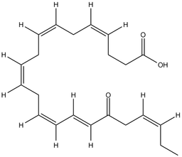 17-keto-4(Z),7(Z),10(Z),13(Z),15(E),19(Z)-Docosahexaenoic Acid