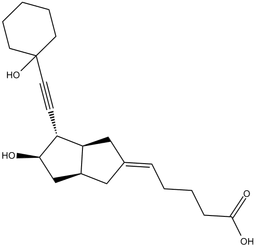13,14-dehydro-15-cyclohexyl Carbaprostacyclin