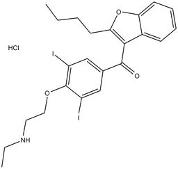 N-Desethylamiodarone (hydrochloride)