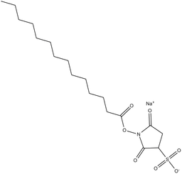 Sulfosuccinimidyl Myristate (sodium salt)