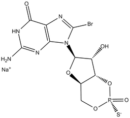 Rp-8-bromo-Cyclic GMPS (sodium salt)