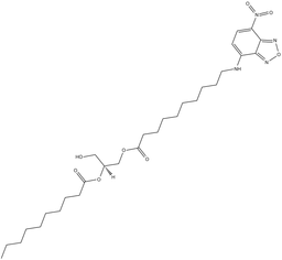 1-NBD-decanoyl-2-decanoyl-sn-Glycerol