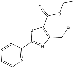 ethyl-2-(2-pyridyl)-4-(bromomethyl)-Thiazole-5-Carboxylate