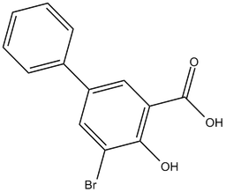 3-bromo-5-phenyl Salicylic Acid
