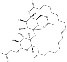 1',4"-Sophorolactone 6',6"-diacetate