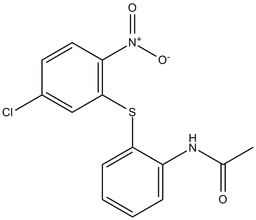 2-Acetamidophenyl 5-chloro-2-nitrophenyl sulfide