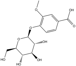 Vanillic Acid 4-β-D-glucopyranoside