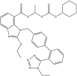 1H-1-ethyl Candesartan Cilexetil