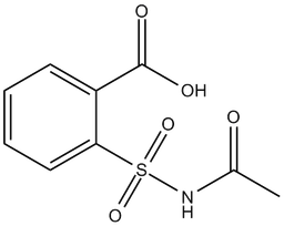 N-acetyl-2-carboxy Benzenesulfonamide