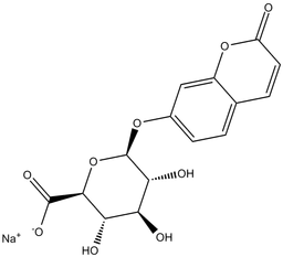 7-Hydroxy Coumarin Glucuronide (sodium salt)