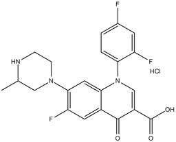 Temafloxacin (hydrochloride)