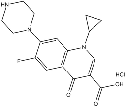 Ciprofloxacin (hydrochloride)