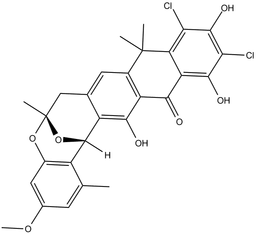 Bischloroanthrabenzoxocinone