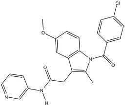 N-(3-pyridyl)-Indomethacin amide