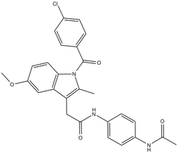 N-(4-acetamidophenyl)-Indomethacin amide