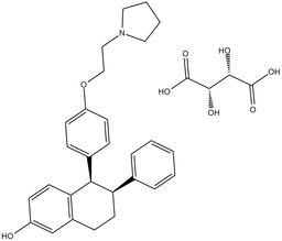 Lasofoxifene (tartrate)