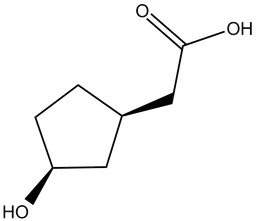 (1R,3S)-3-Hydroxycyclopentane acetic acid