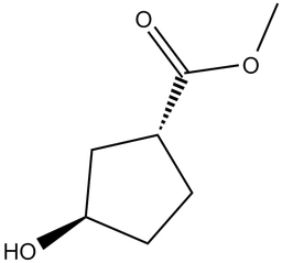 (1R,3R)-3-Hydroxycyclopentane carboxylic acid methyl ester
