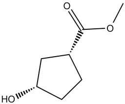 (1R,3S)-3-Hydroxycyclopentane carboxylic acid methyl ester