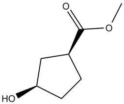 (1S,3R)-3-Hydroxycyclopentane carboxylic acid methyl ester
