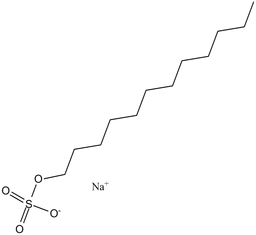 Sodium dodecyl sulfate