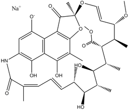 Rifamycin sodium salt
