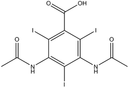 Diatrizoic acid