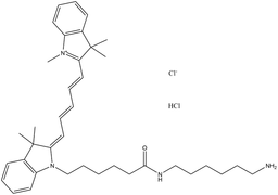 Cyanine 5 amine hydrochloride