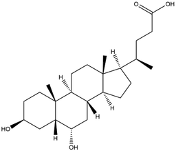 β-Hyodeoxycholic Acid (hydrate)