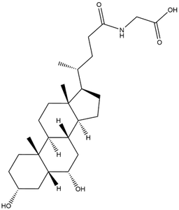 Glycohyodeoxycholic acid