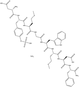 Cholecystokinin octapeptide ammonium