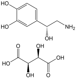 (-)-Norepinephrine (+)-bitartrate