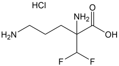 Eflornithine hydrochloride