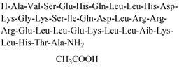 Abaloparatide acetate