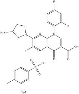 Tosufloxacin p-Toluenesulfonate Hydrate