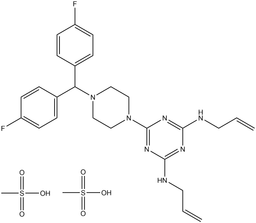Almitrine mesylate