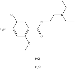 Metoclopramide hydrochloride hydrate