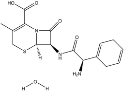 Cephradine monohydrate