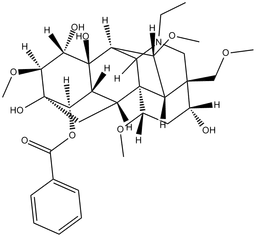 Benzoylaconitine