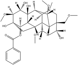 Benzoylmesaconitine