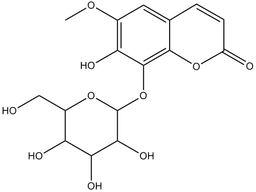 Fraxin (Fraxoside; Paviin)