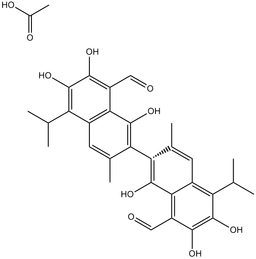 Acetate gossypol