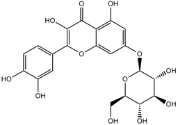 Quercetin-7-O-β-D-glucopyranoside